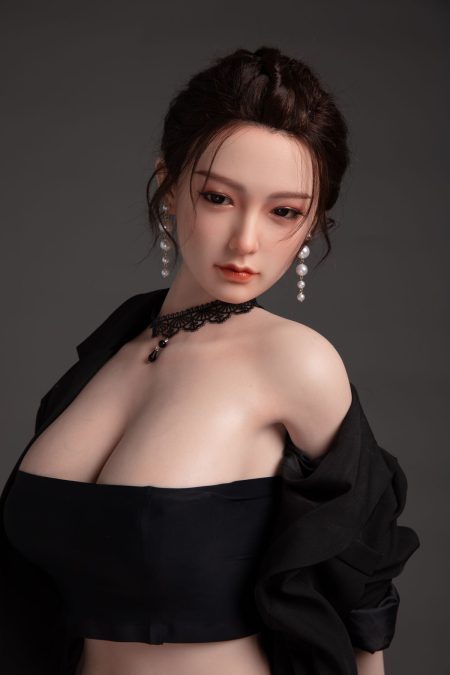 In Stock 5.58ft/170cm Silicone Head Implanted Hair Cheap Sex Dolls - Dolores